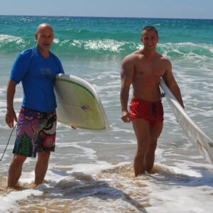 Chris and Henning Come Ashore